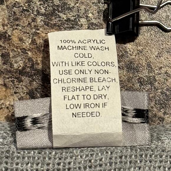 Catherines Cardigan Sweater Boho Oversized Open Kimono Casual Cozy Gray Size 0X - Picture 6 of 7